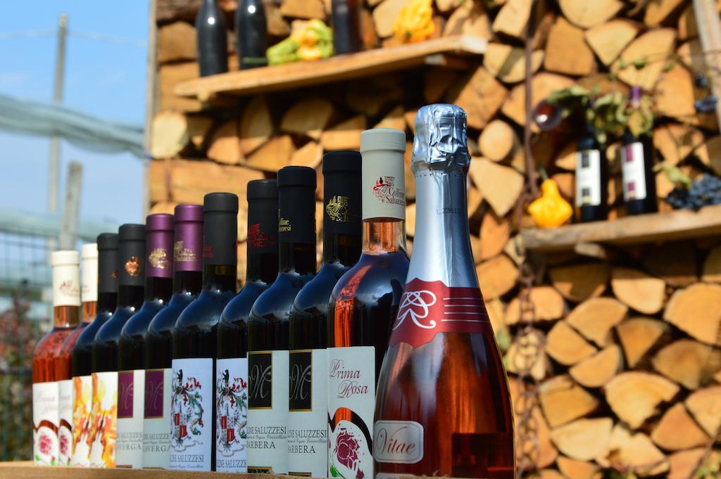 Agriturismo Il Nido Di Bacco Villa Saluzzo Bagian luar foto